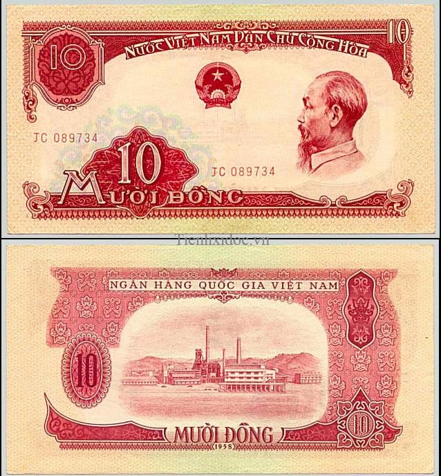 10 đồng 1958