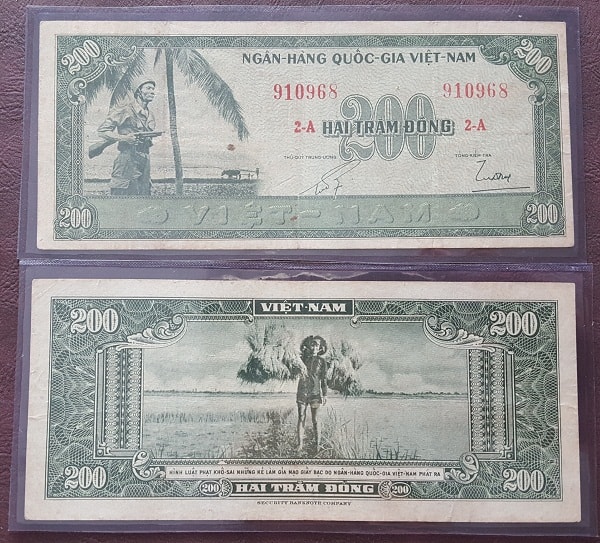 200 Đồng Lính Bồng Súng 1955 Lần 1