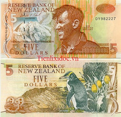 5 Dollar New Zealand