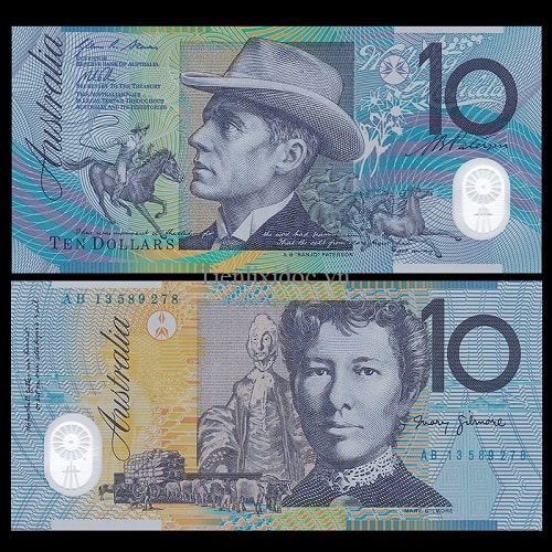 Australia 10 dollars polime