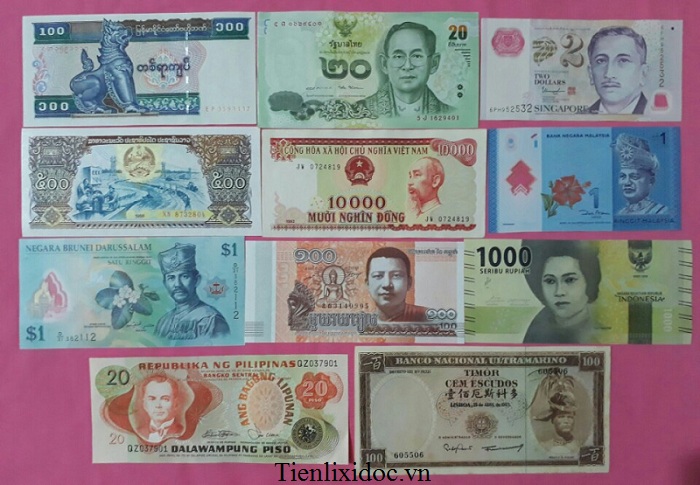 Bộ Tiền 11 Nước Đông Nam Á