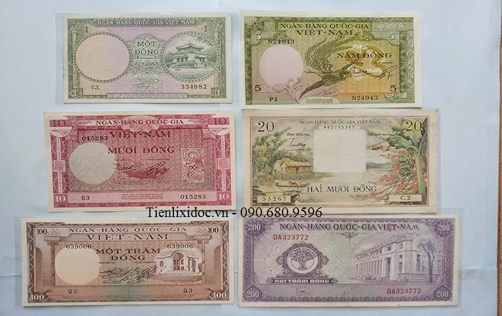 Bộ Tiền Việt Nam Cộng Hòa 1955 Lần 2