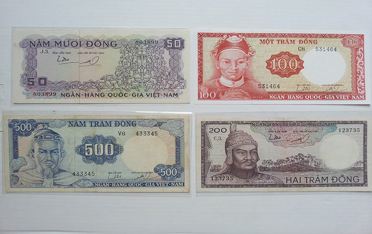 Bộ Tiền Việt Nam Cộng Hòa 1966(Bộ Tướng)