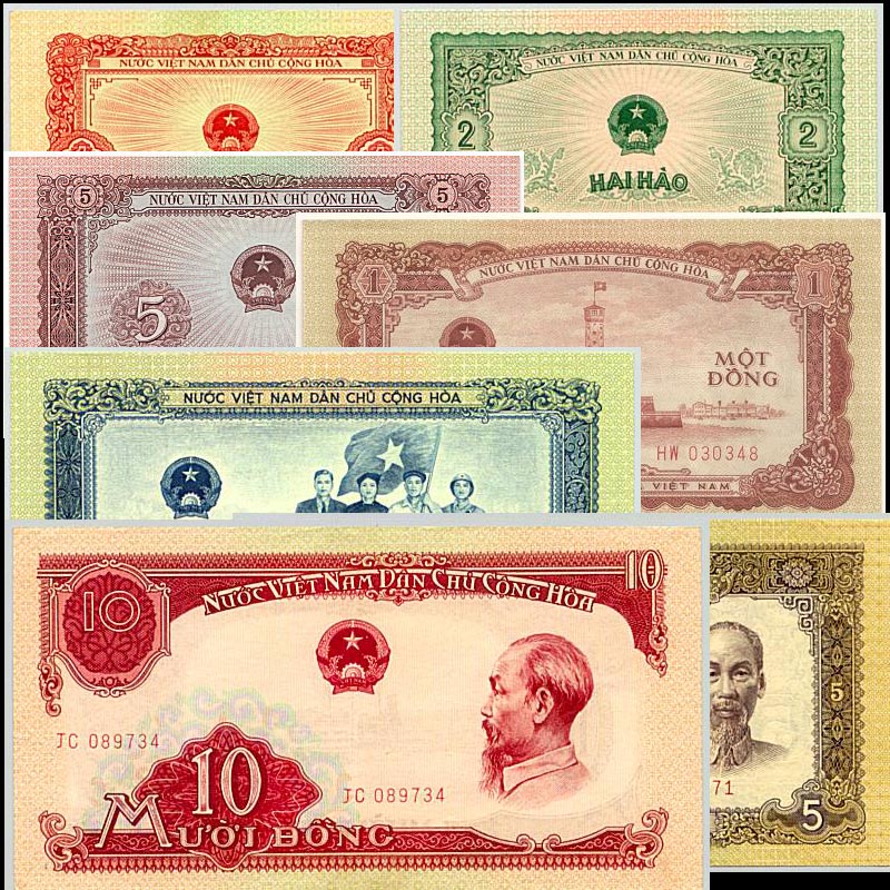 Bộ Tiền Xưa Việt Nam Dân Chủ 1958