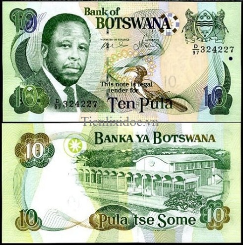 Botswana 10 pulas