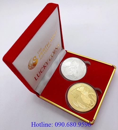 cặp xu úc hình chuột