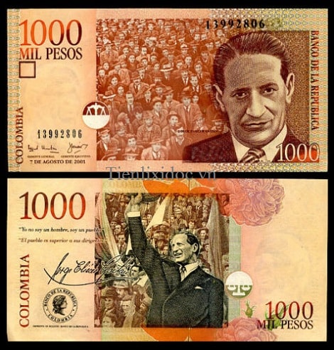 Colombia 1000 pesos