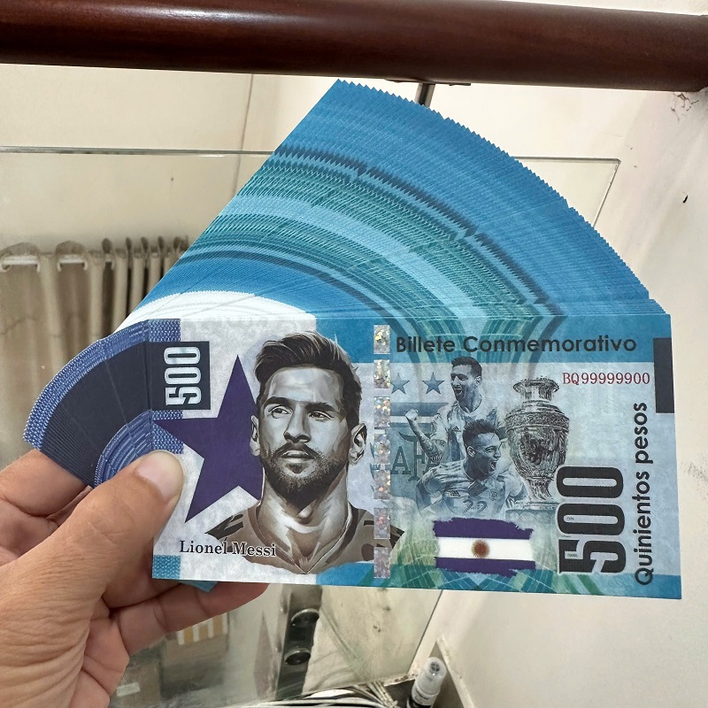 COMBO 100 TỜ TIỀN MESSI LƯU NIỆM