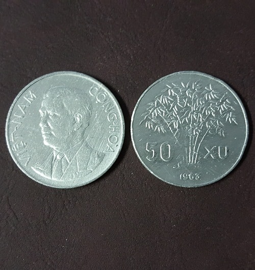 Đồng 50 Xu Ông Diệm 1963