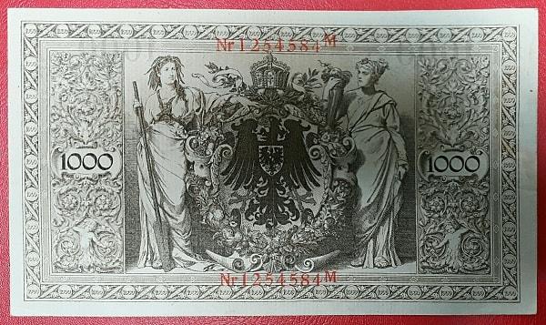 Đức 1000 mark 1910