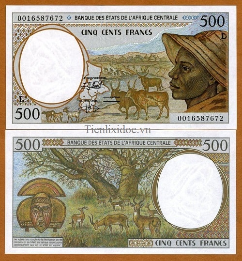 Gabon 200 francs