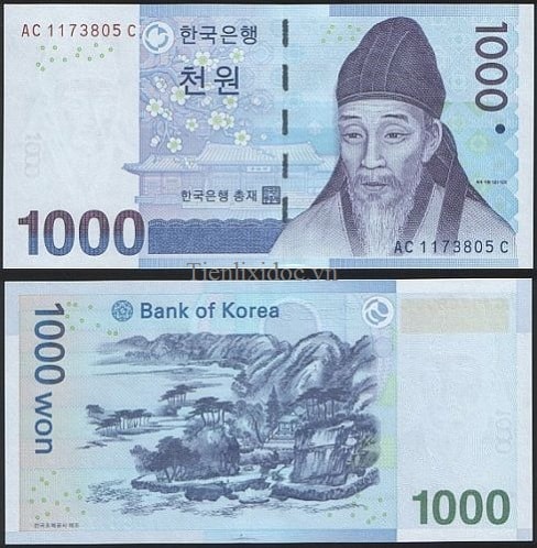 Hàn Quốc 1000 Won