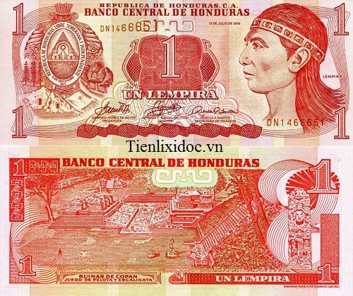 Honduras 1 lempira 2006