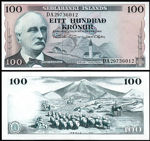 Iceland 100 kronur