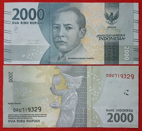 Indonesia 2000 rupiah