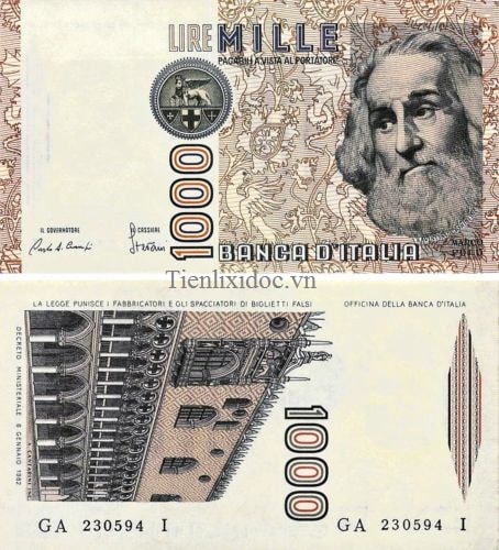 Italia 1000 lire 1982