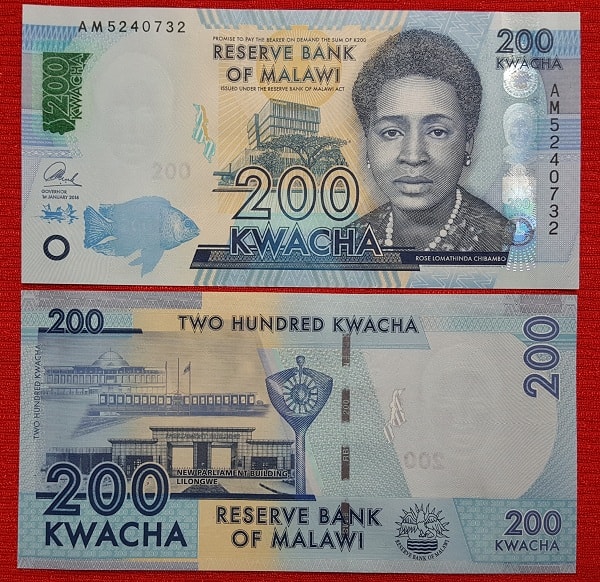 Malawi 200 kwacha
