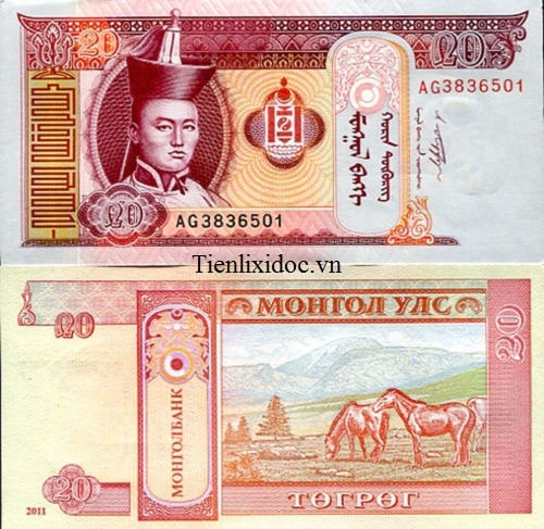 Mông Cổ 20 Tugrik