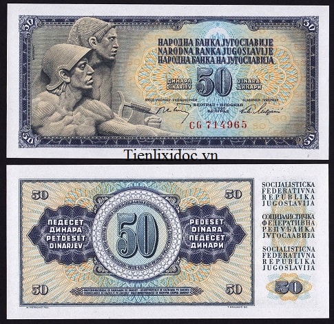 Nam Tư 50 Dinar