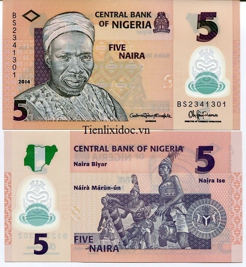 Nigeria 5 naira - polime