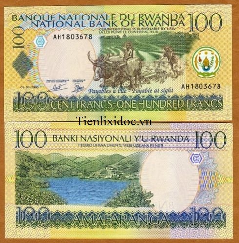 Rwanda 100 francs