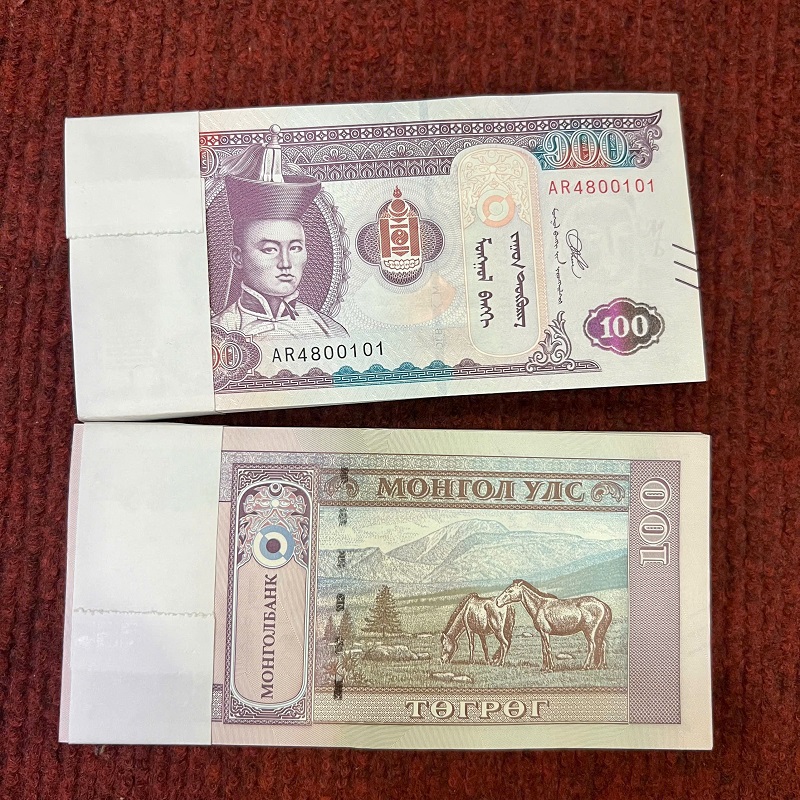 Sỉ 100 Tờ Tiền Con Ngựa Mông Cổ 100 Tugrik Lì Xì Tết Bính Ngọ 2026 Độc Đáo