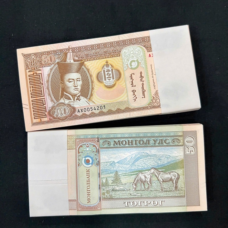 Sỉ 100 Tờ Tiền Con Ngựa Mông Cổ 50 Tugrik Lì Xì Tết Bính Ngọ 2026 Độc Đáo
