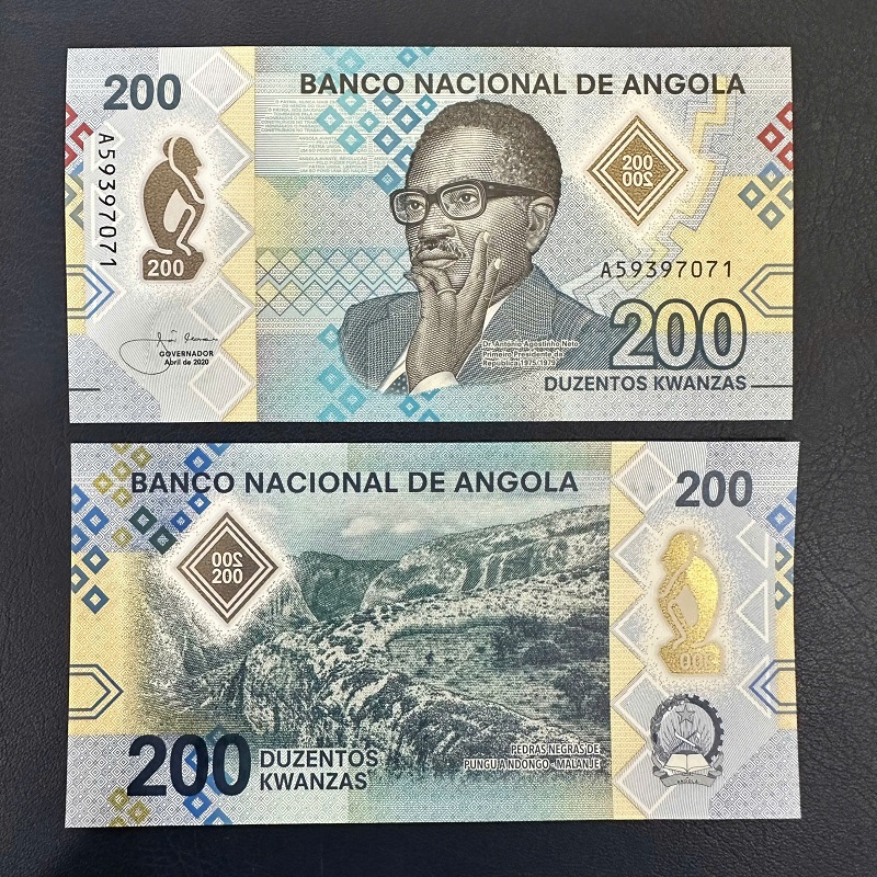 Tiền Angola 200 kwanzas - polymer