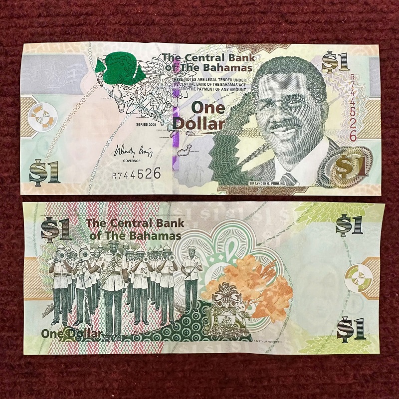 Tiền Bahamas 1 Dollar 2015 - UNC