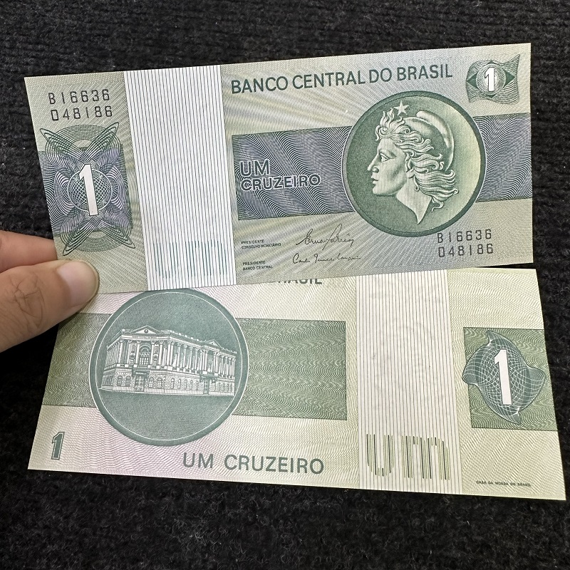 Tiền Brazil 1 Cruzeiro UNC