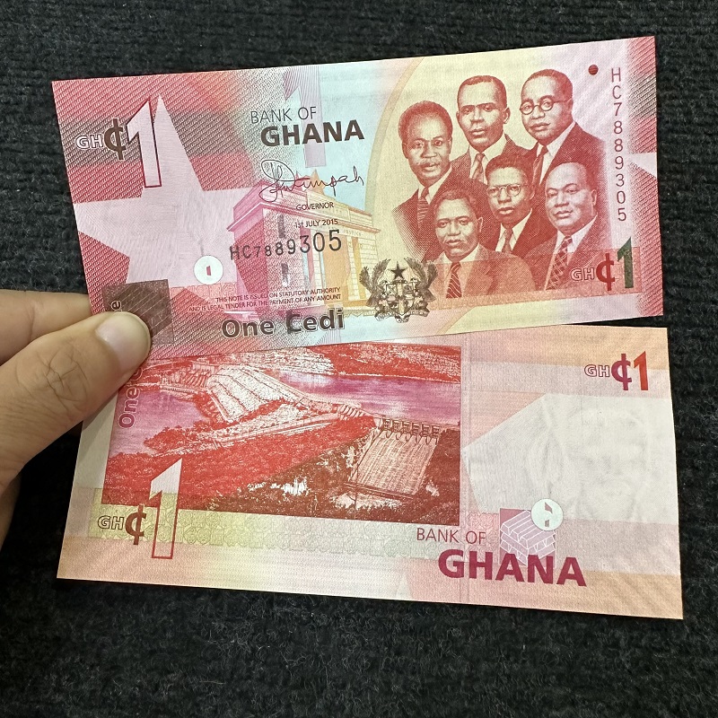 Tiền Ghana 1 Cedi UNC