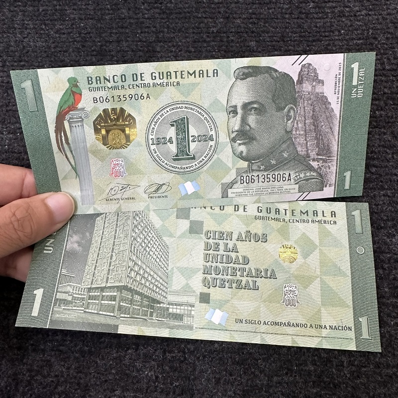 Tiền Guatamala 1 Quetzal - UNC