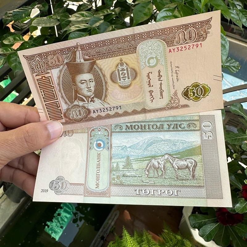 Sỉ 100 Tờ Tiền Con Ngựa Mông Cổ 50 Tugrik Lì Xì Tết Bính Ngọ 2026 Độc Đáo