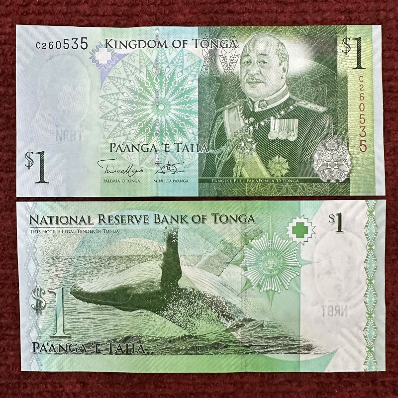 Tiền TONGA 1 Pa'anga 2008-UNC