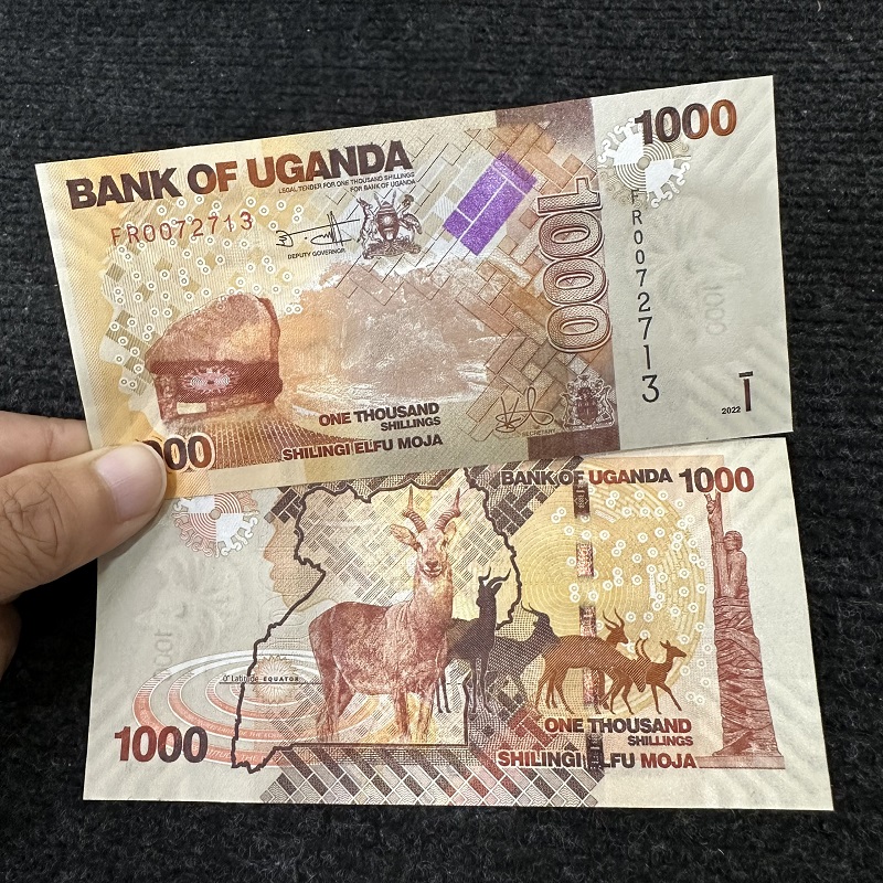 Tiền Uganda 1000 Shillings UNC