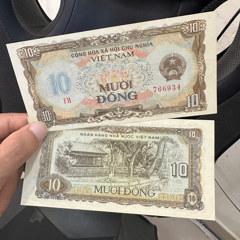 Tiền Xưa Việt Nam 10 Đồng 1980