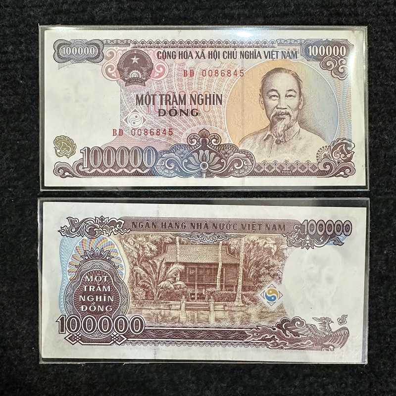 Tiền Xưa Việt Nam 100k Năm 1994