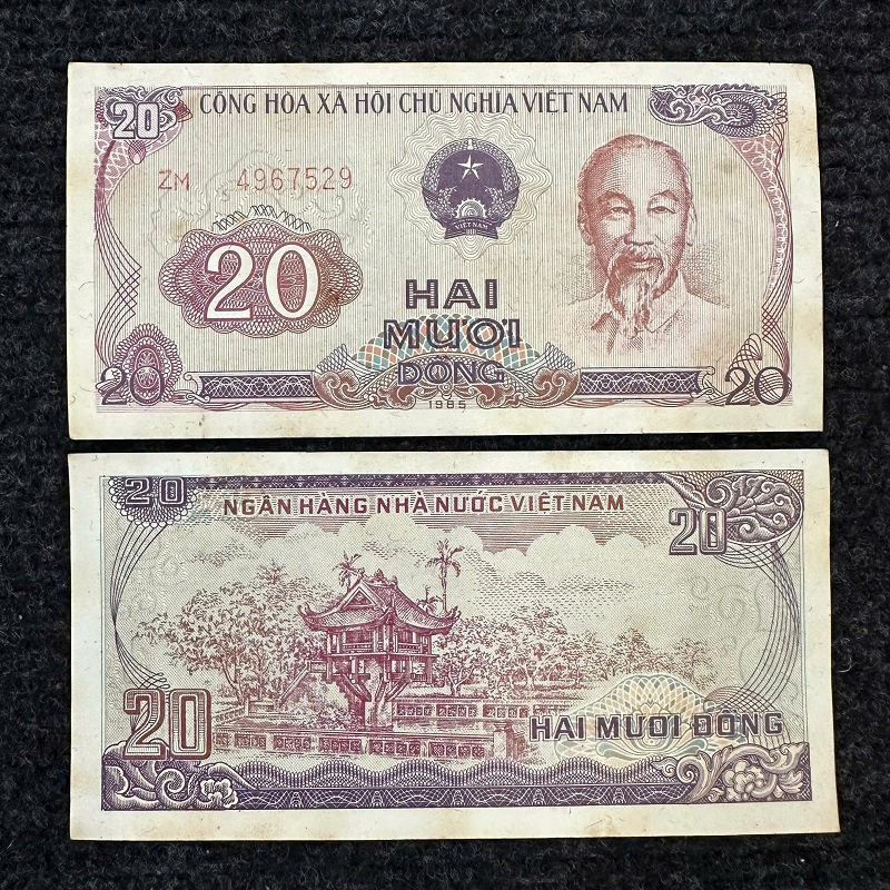 Tiền Xưa Việt Nam 20 Đồng 1985