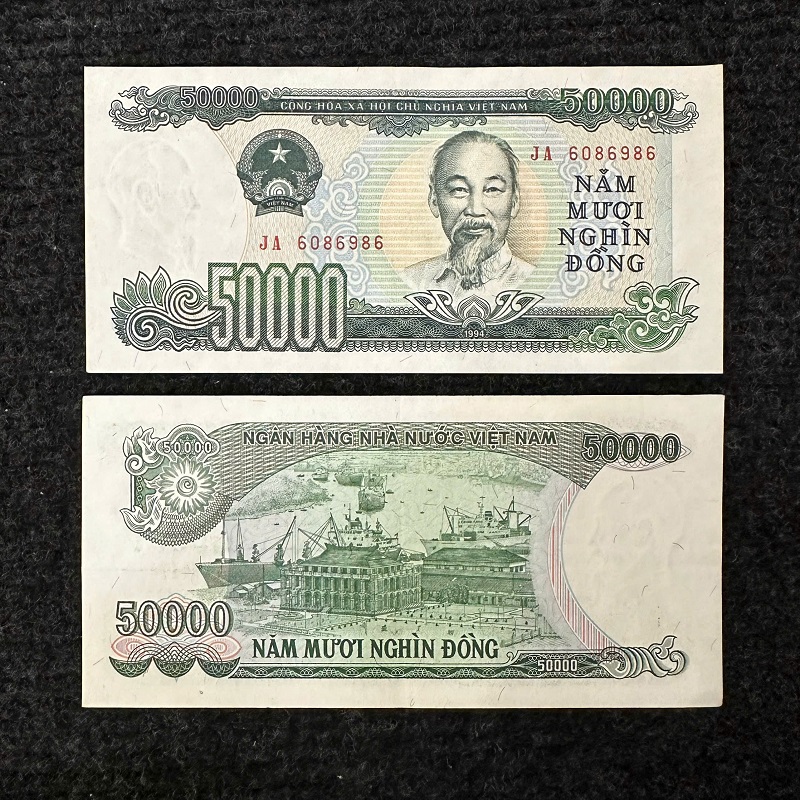 Tiền Xưa Việt Nam 50k 1994