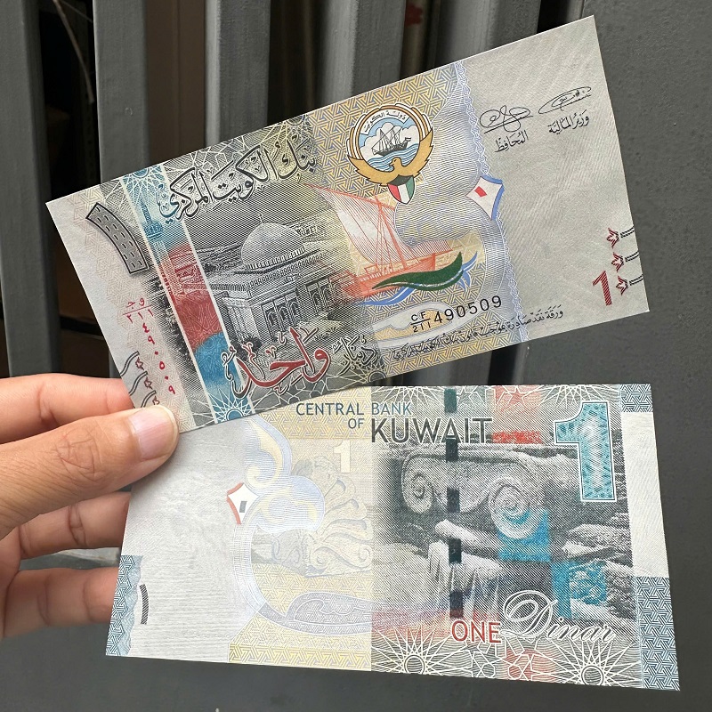 Tờ Tiền 1 Dinar Kuwait