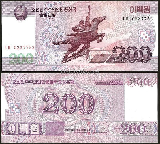 Triều Tiên 200 Won