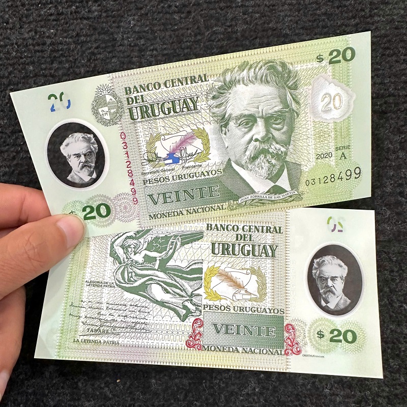 Urugoay 20 pesos - polymer