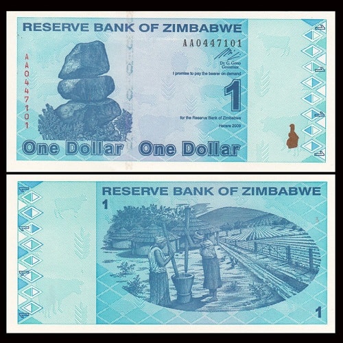 Zimbabwe 1 dollar